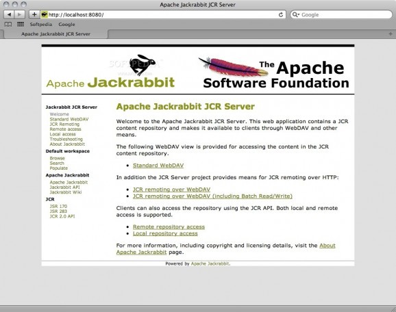 Apache Jackrabbit screenshot