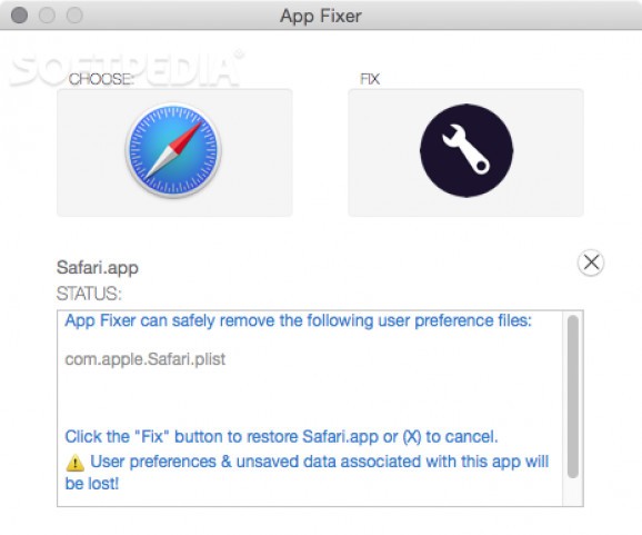 App Fixer screenshot