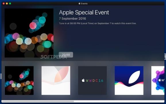 Apple Events screenshot
