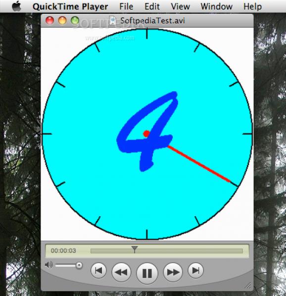 Apple QuickTime screenshot