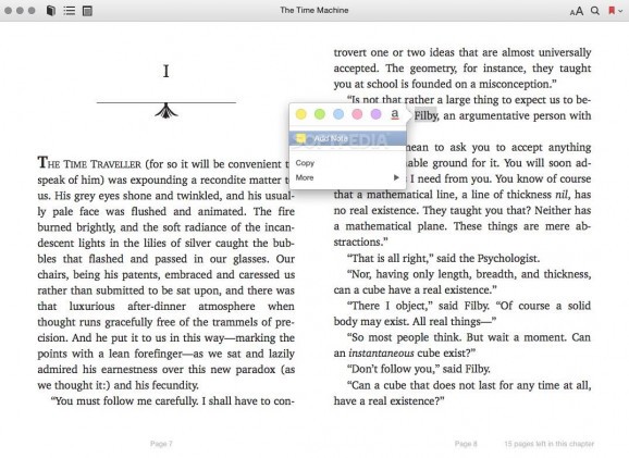 iBooks screenshot