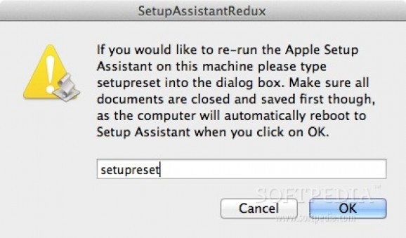 AppleSetupRedux screenshot