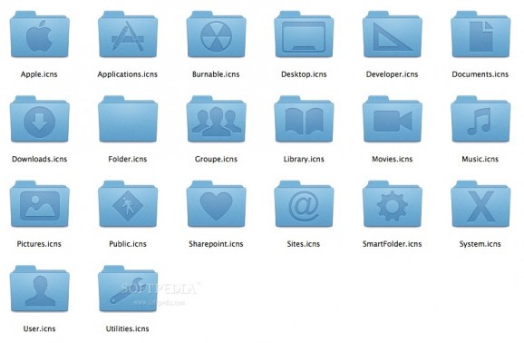 Aqua Lion Folders screenshot