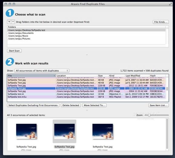 Araxis Find Duplicate Files screenshot