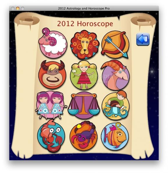 Astrology & Horoscopes Pro 2012 screenshot