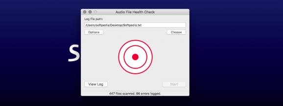 Audio File Health Check screenshot