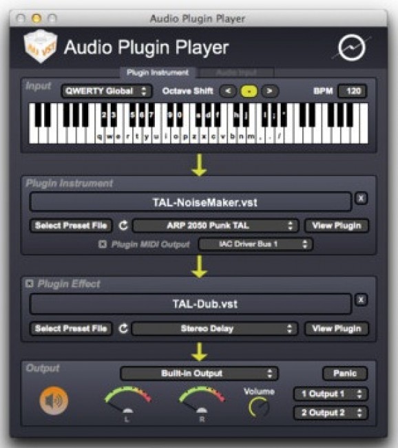 Audio Plugin Player screenshot