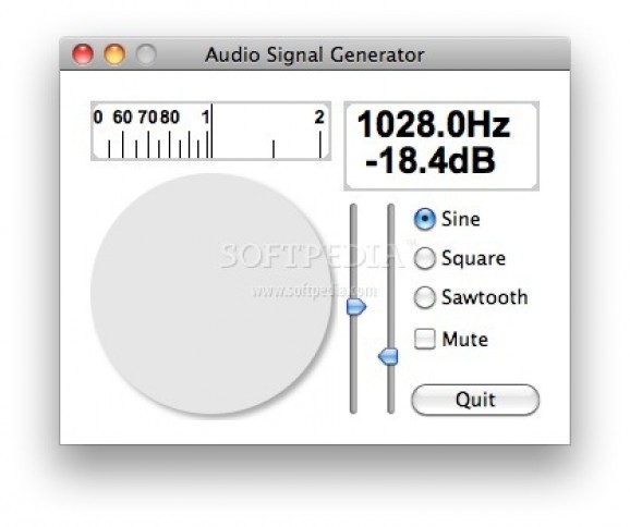 Audio Signal Generator screenshot