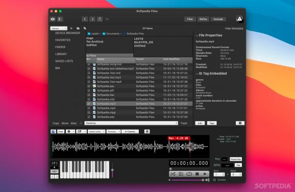 AudioFinder screenshot