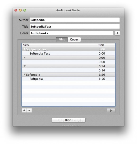 Audiobook Binder screenshot