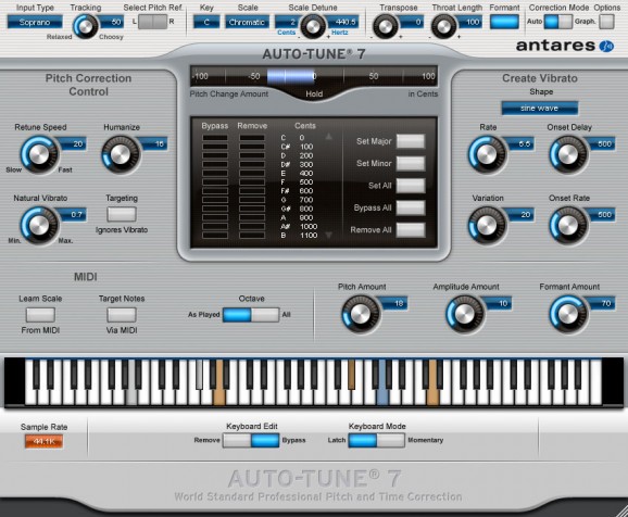 Auto-Tune Vocal Studio screenshot