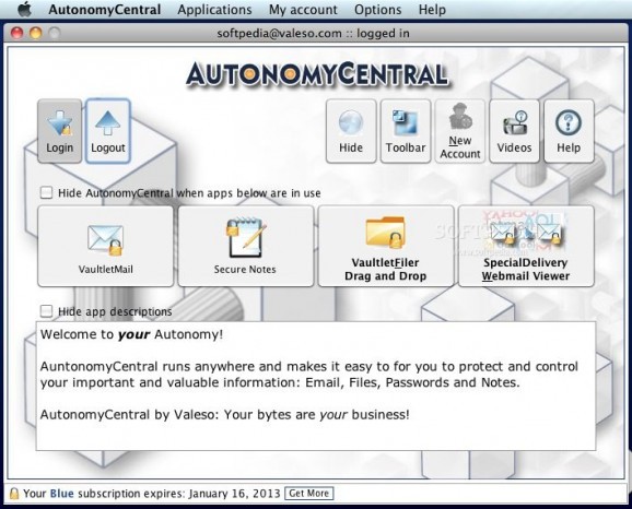 AutonomyCentral screenshot