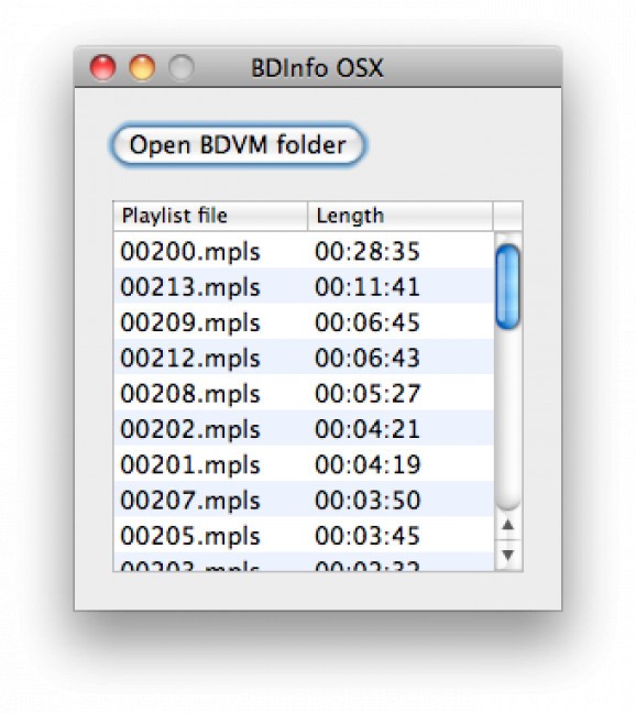 BDInfo OSX screenshot
