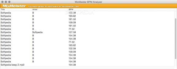 BPM Analyzer screenshot
