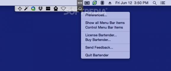 Bartender screenshot