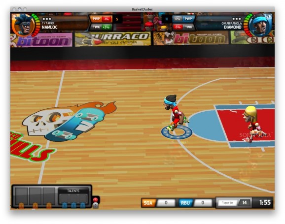 Basket Dudes screenshot