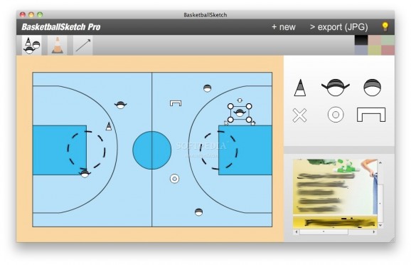 BasketballSketch screenshot