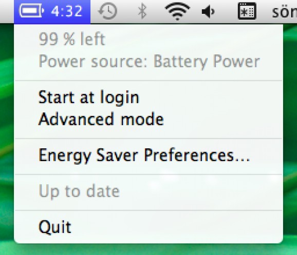 Battery Time Remaining screenshot