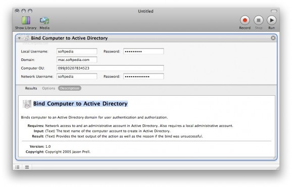 Bind Computer to Active Directory screenshot