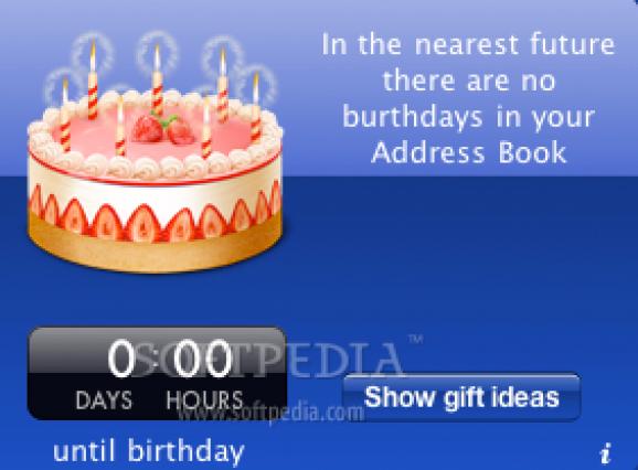 Birthday Reminder Widget screenshot