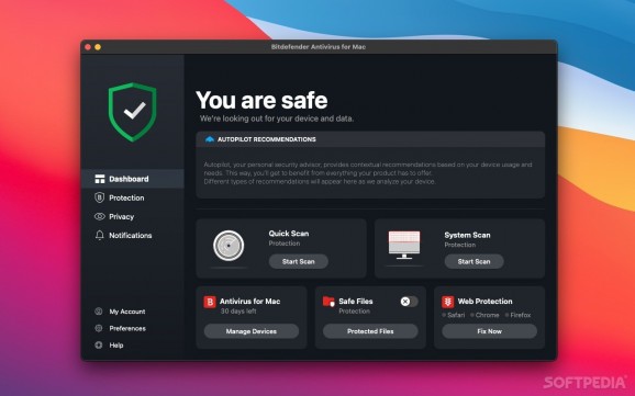 Bitdefender Antivirus screenshot