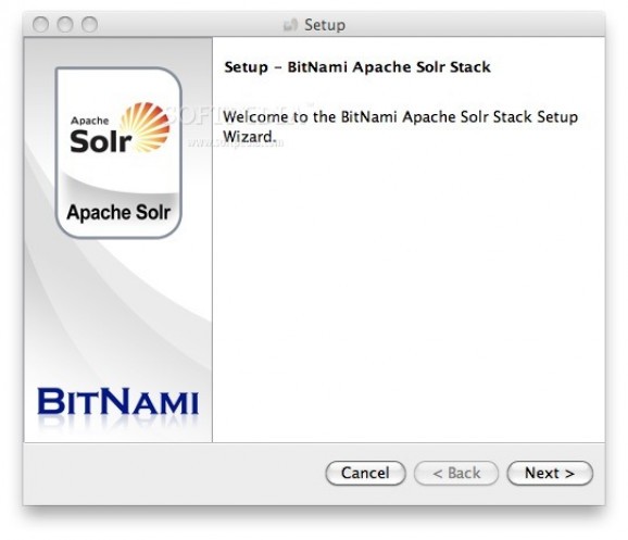 BitNami Apache Solr screenshot