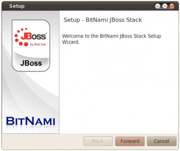 BitNami JBoss screenshot