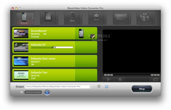 BlazeVideo Video Converter Pro screenshot