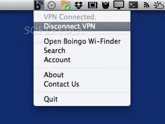 Boingo Wi-Finder screenshot