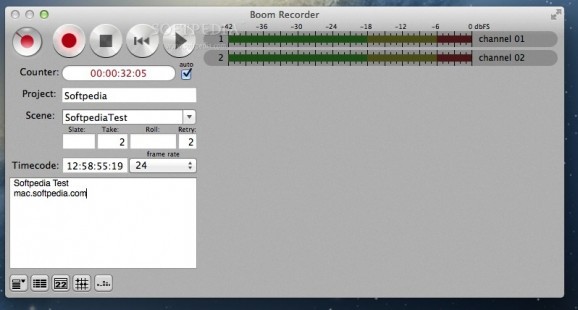 Boom Recorder Lite screenshot