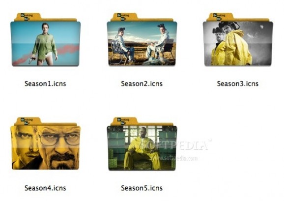Breaking Bad Premium TV Folders screenshot