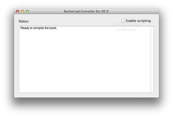 Bucherrad eBook Compiler screenshot