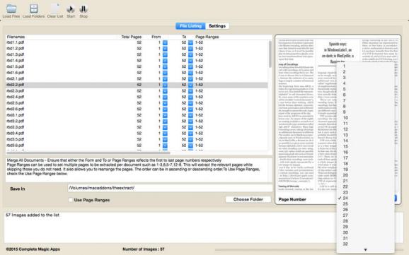 CM PDF & TIFF Page Extractor screenshot
