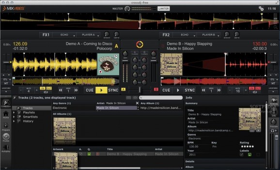 CROSS DJ screenshot