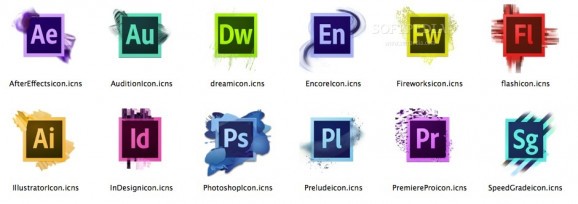 CS6 Icons Redesign screenshot
