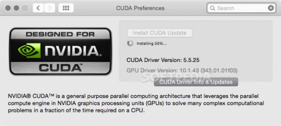 CUDA Driver screenshot