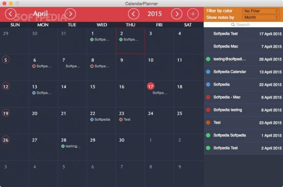 Calendar Planner screenshot