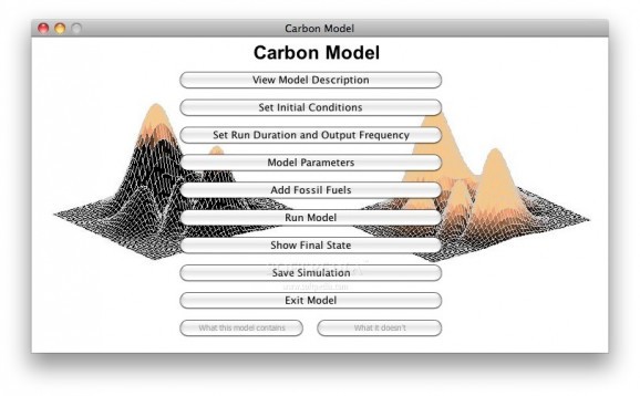 Carbon Model screenshot