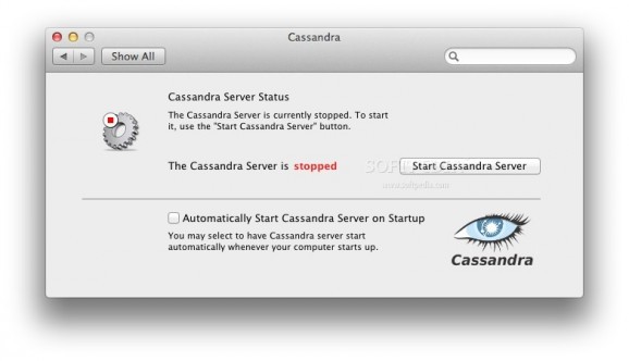 Cassandra screenshot