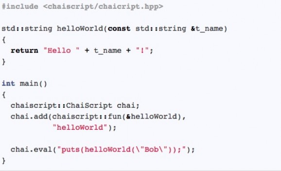 ChaiScript screenshot