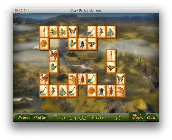 Chalk Period Mahjong screenshot