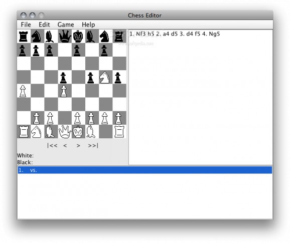 Chess Editor screenshot