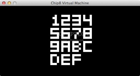 Chip8 emulator screenshot
