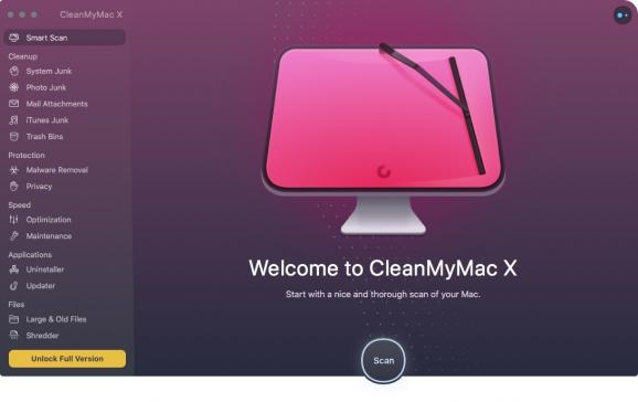 CleanMyMac X screenshot
