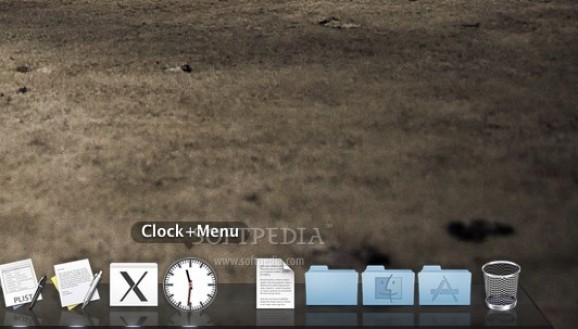 Clock+Menu screenshot