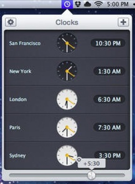 Clocks screenshot