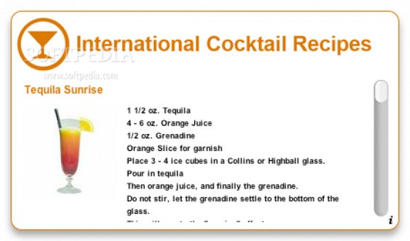 International Cocktail Recipes screenshot