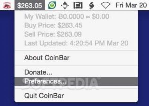 CoinBar screenshot