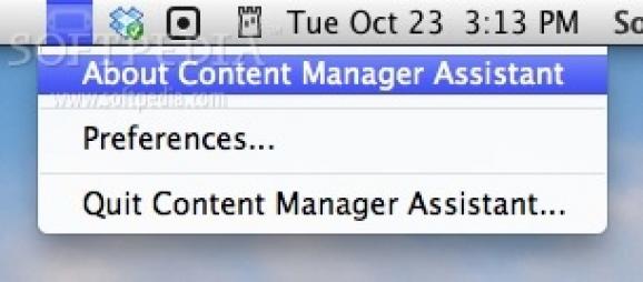 Content Manager Assistant screenshot