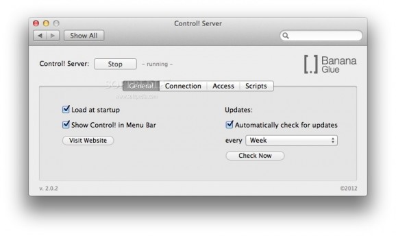 Control! Server screenshot
